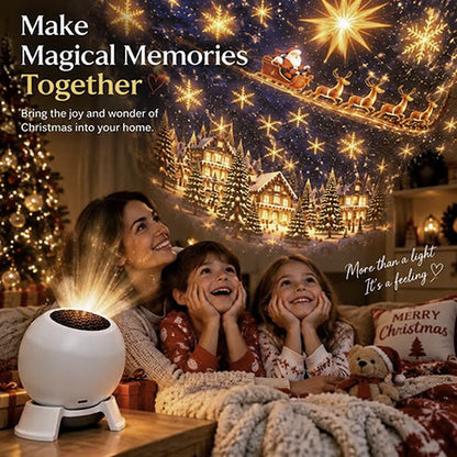🎅 Turn Any Room Into a Christmas Wonderland – Holiday Projection Night Light